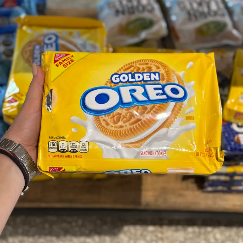 Galletas oreo golden 