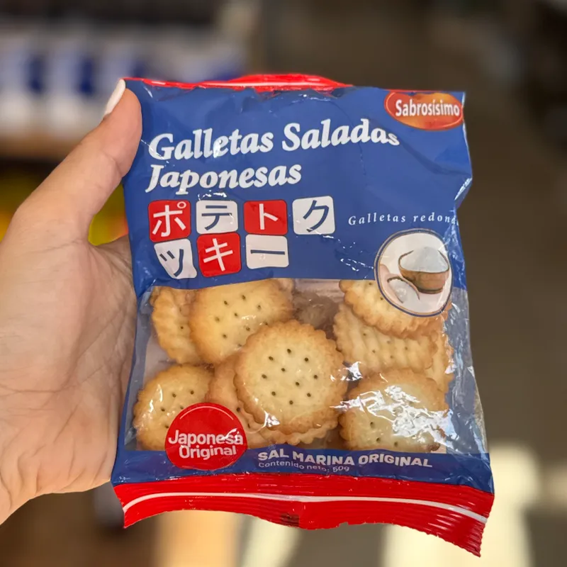 Galletas saladas japonesas 