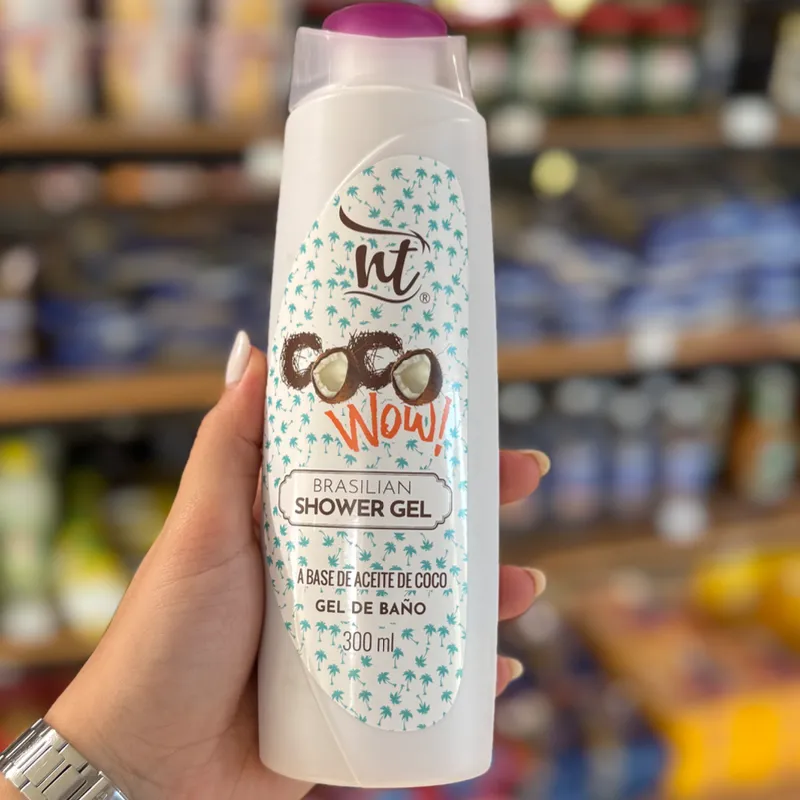 Gel de baño de coco 
