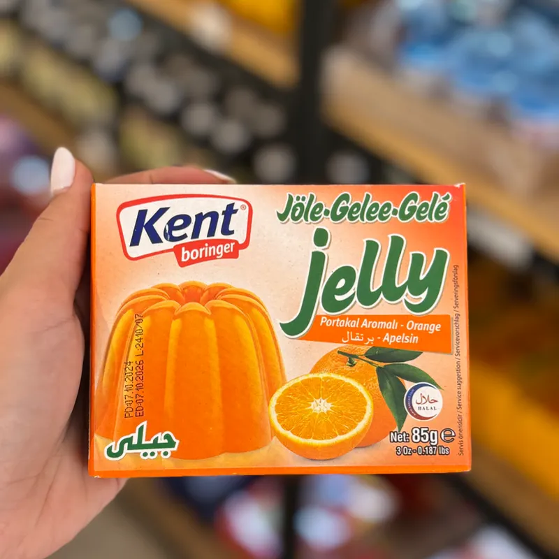 Gelatina Sabor Naranja 