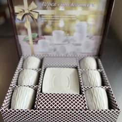 Juego de tasas de café 12 piezas 