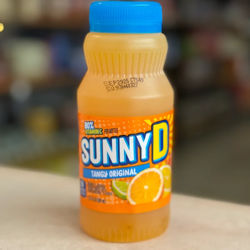 Jugo de naranja con vitamina D 