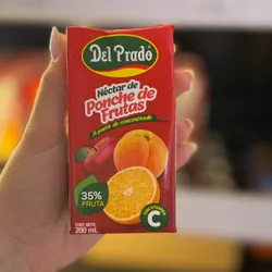 Jugo de ponche de frutas 200 ml