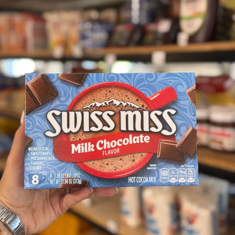 Leche con chocolate 