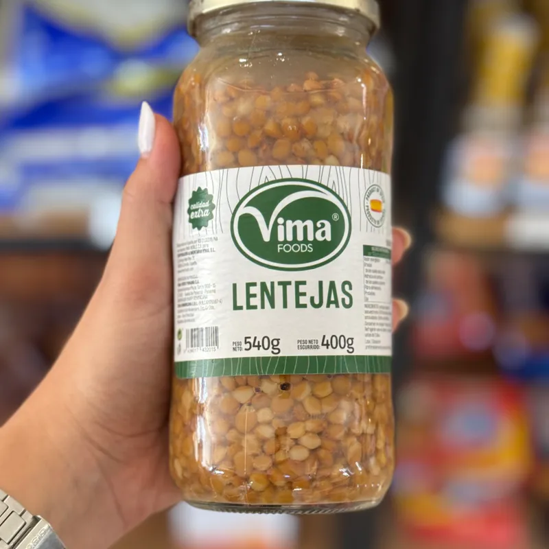 Lentejas en conserva VIMA