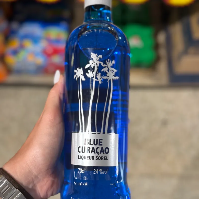 Licor BLUE CURACAO
