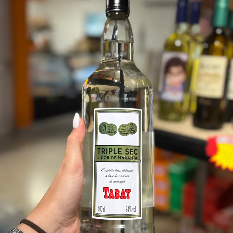 Licor de naranja TABAY 