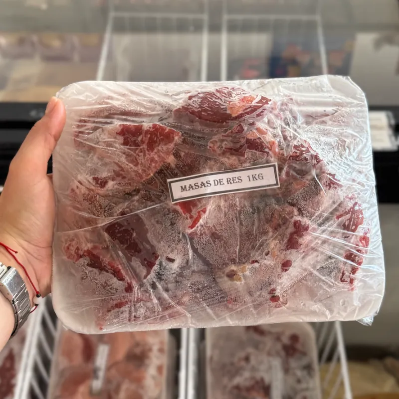 Masas de res 1 kg