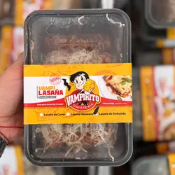 Media lasaña de jamón