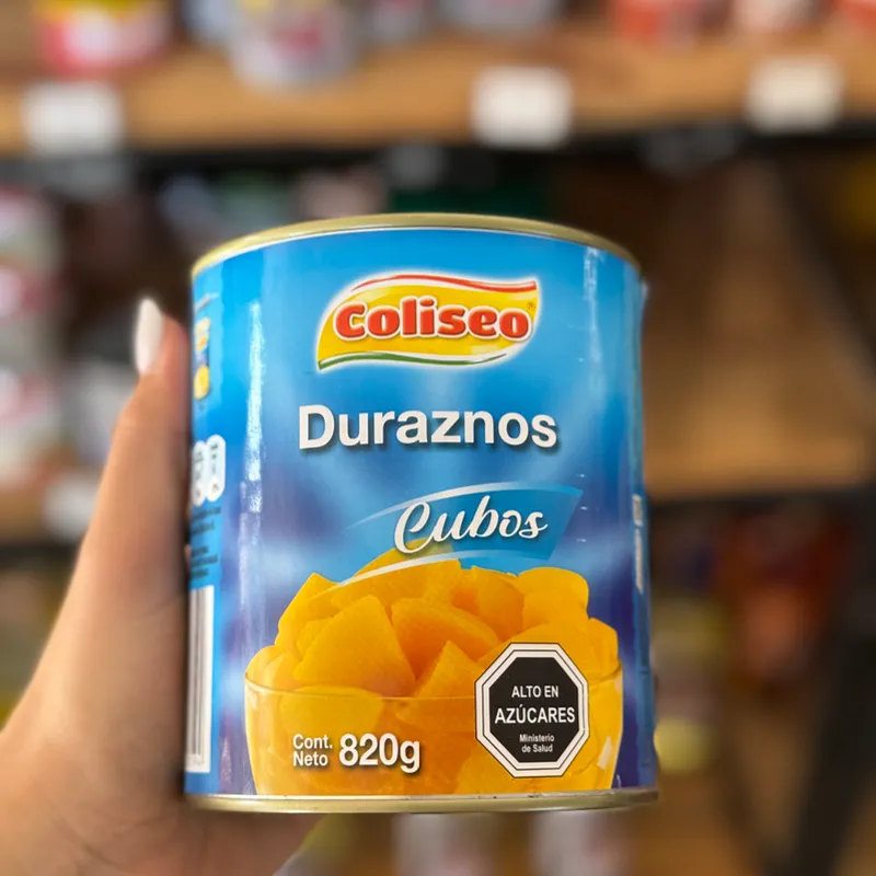 Melocotón en cubos COLISEO