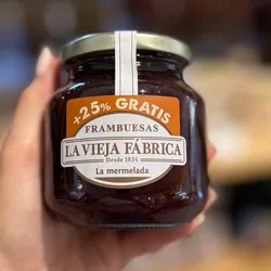 Mermelada de frambuesa La Vieja Fábrica