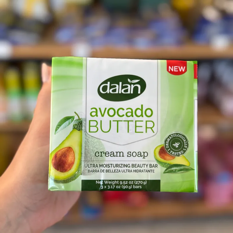 Pack de 3 jabones de aguacate DALAN 