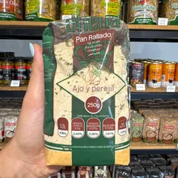 Pan rallado Con ajo y perejil 250 g