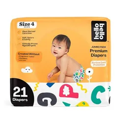 Pañales size 4 / 22-37+ lb