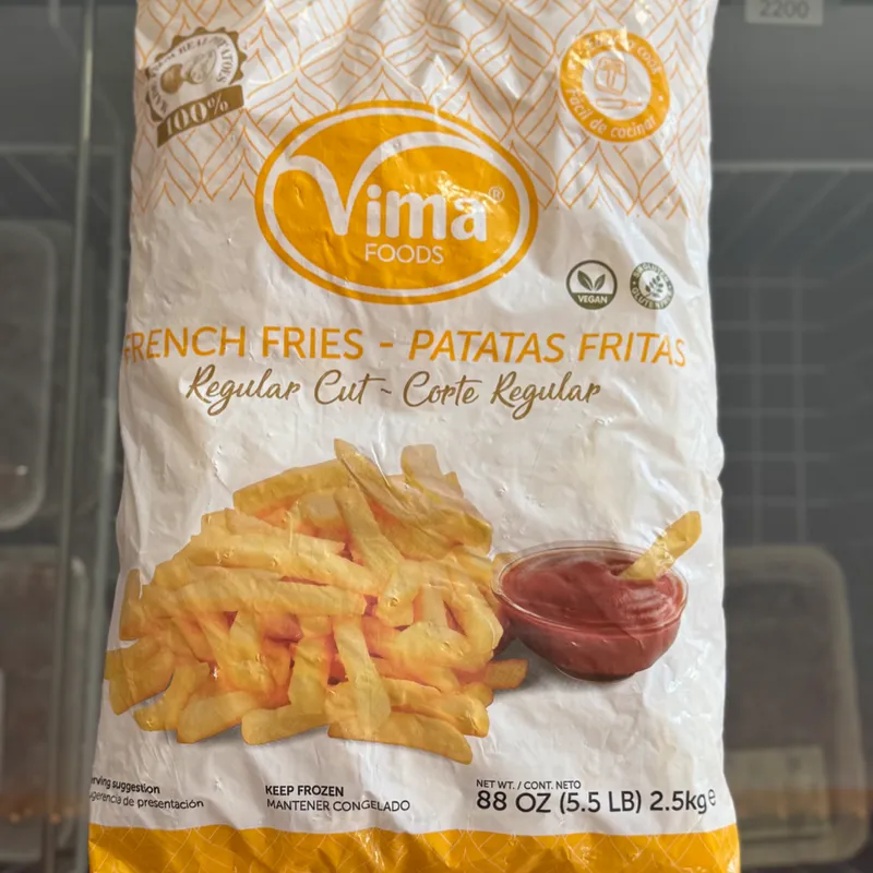 Papas prefritas 
