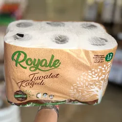 Papel sanitario Royal 12 rollos 