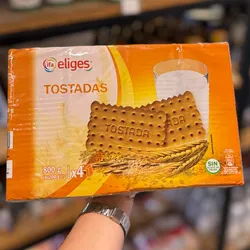 Paquetes de galletas TOSTADAS
