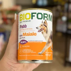 Paté de cerdo para perros 