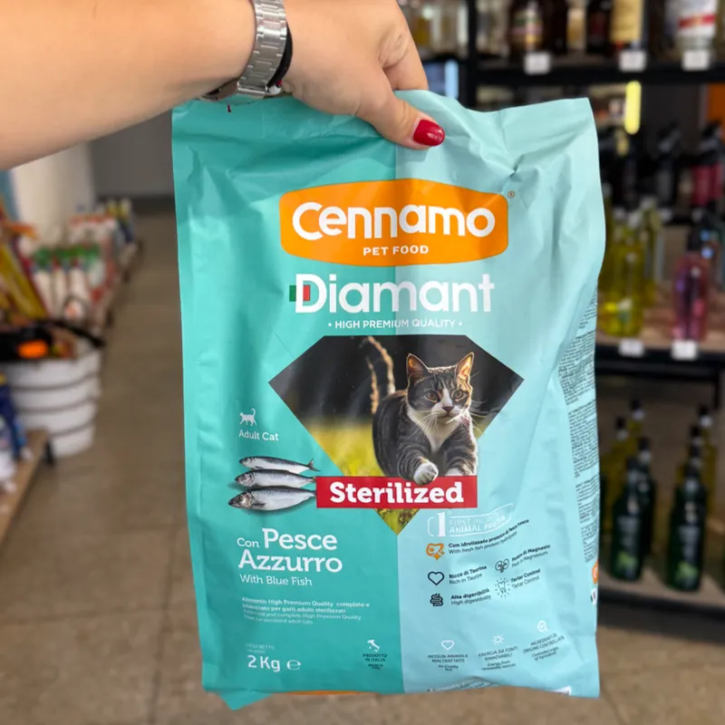 Pienso de pescado azul para gatos adultos