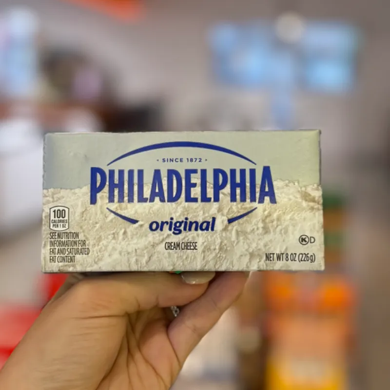 Queso de crema  Philadelphia 