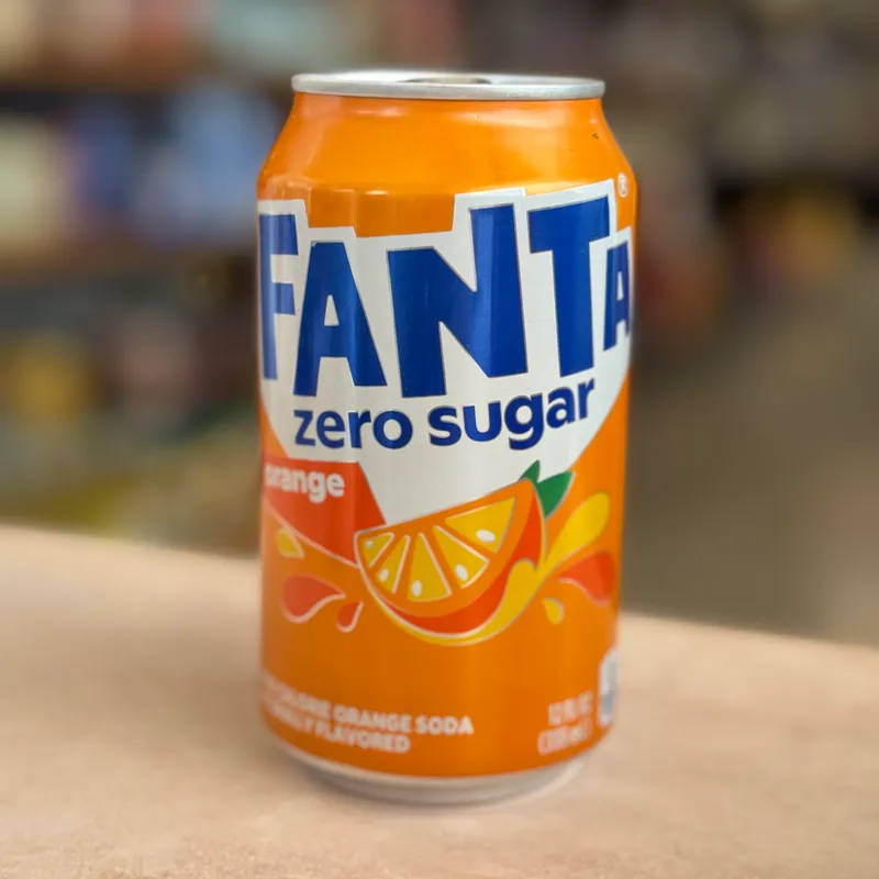 Refresco Fanta (azúcar cero)