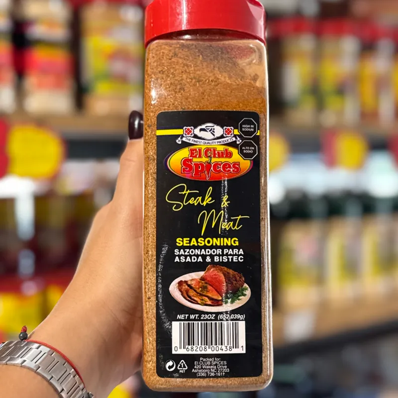 Sazonador para carne 