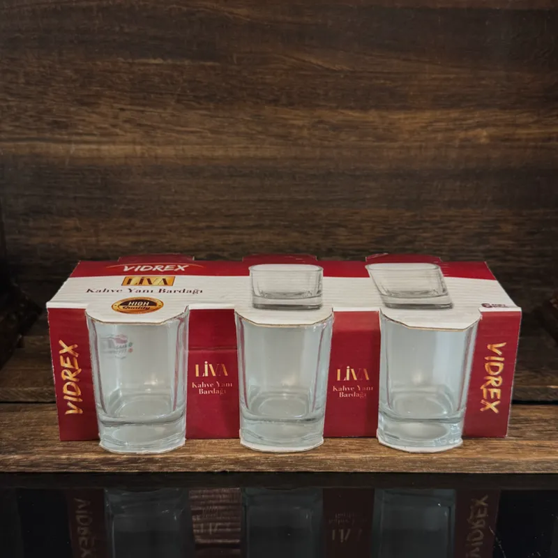 Set de chupitos de cristal 6 piezas