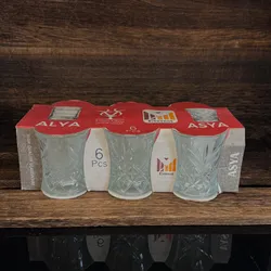 Set de chupitos de Cristal 6 piezas 