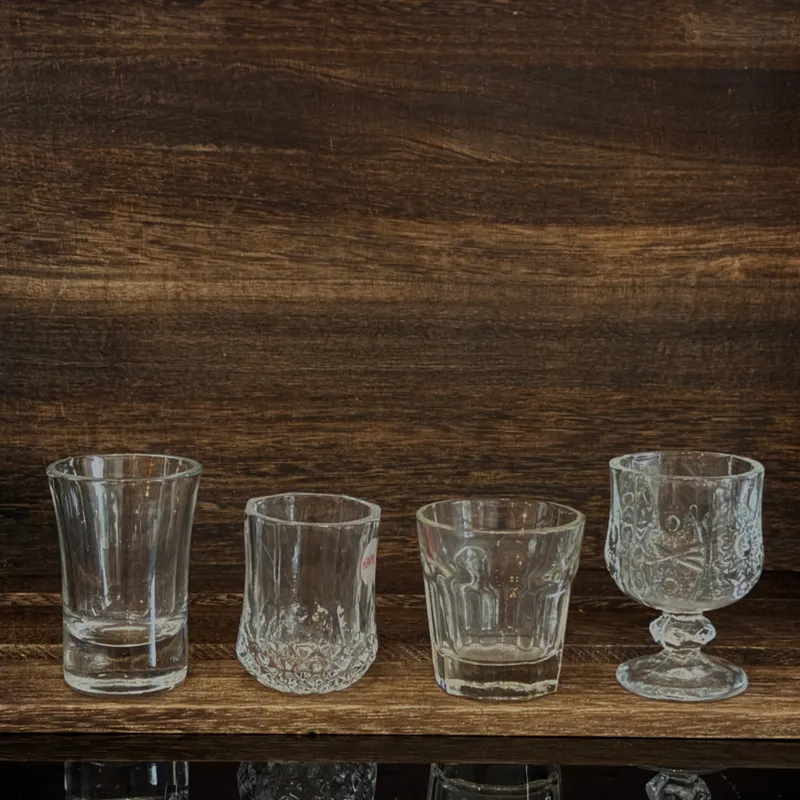 Set de chupitos de Cristal 6 piezas 