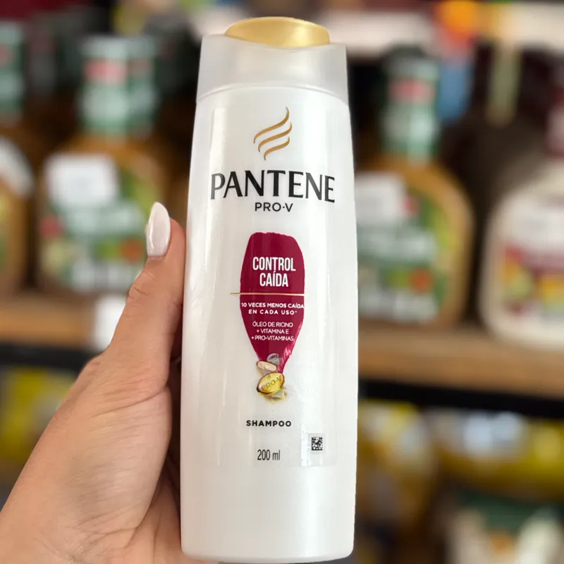 Shampoo PANTENE 200 ml Control de caída 