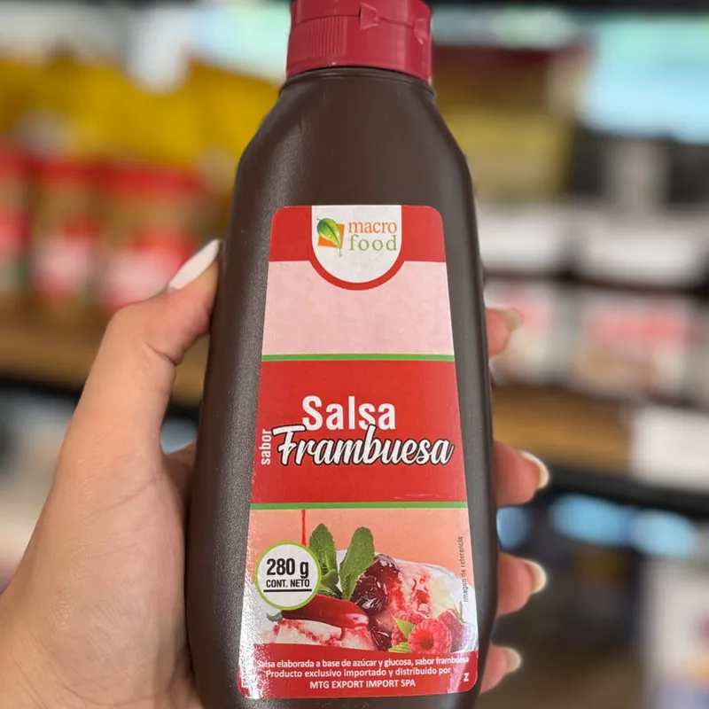 Sirope de Frambuesa 