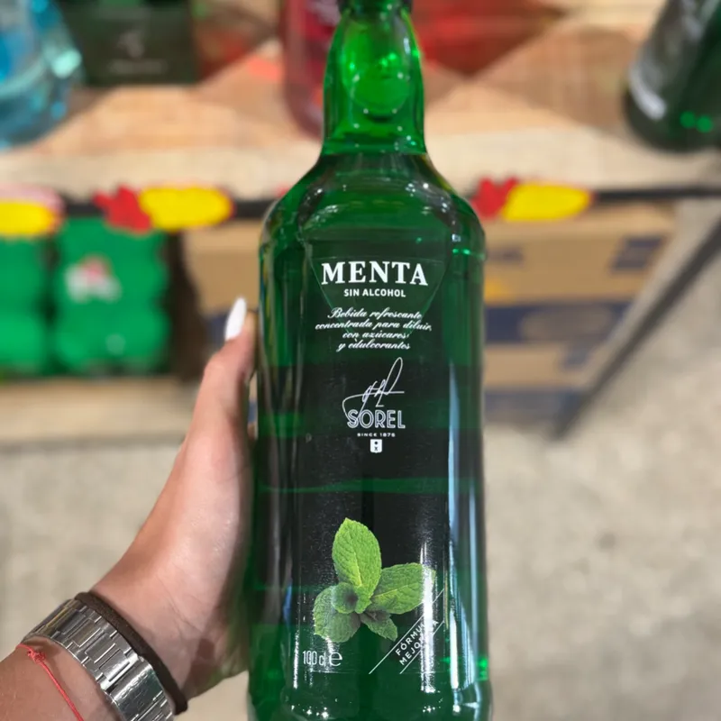 Sirope de menta 