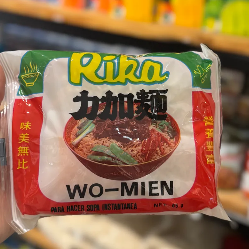 Sopa instantánea tipo ramen 