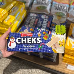 Sorbeto vainilla temática navideña