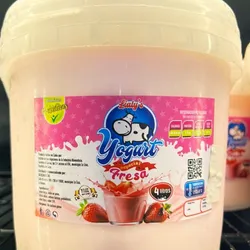 Tanqueta de yogurt 4 L Fresa Lialy’s