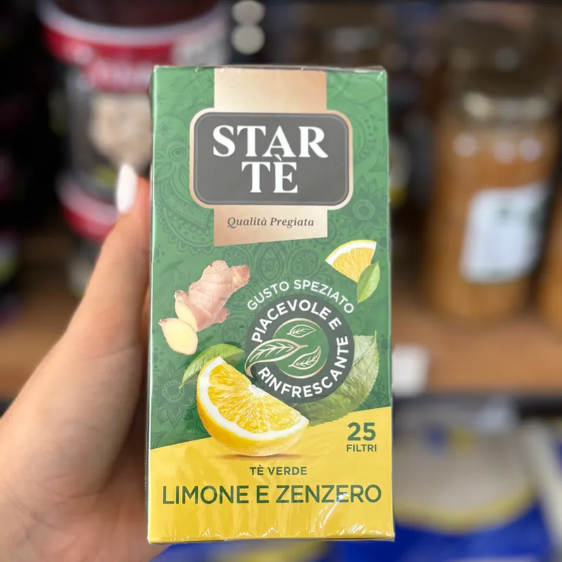 Té limón y jengibre 