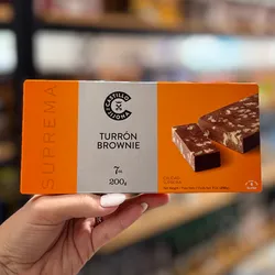 Turrón de brownie