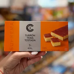 Turrón yema tostada 