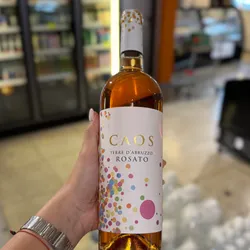 Vino rosado Caos