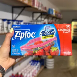 Ziploc 17.7 x18.8 cm 50 u