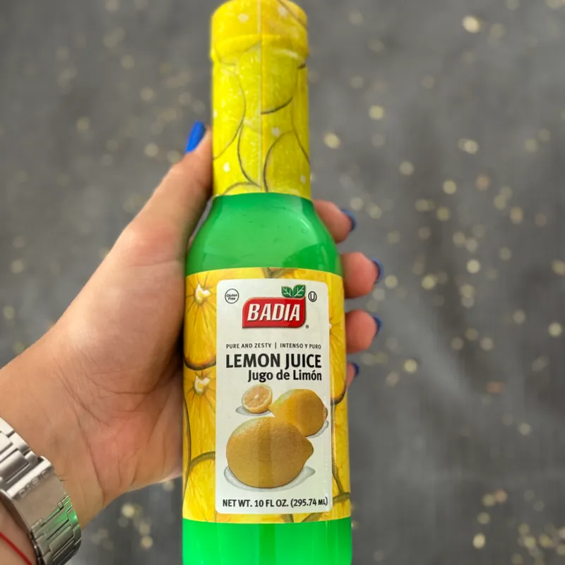 Zumo concentrado de limón BADIA 