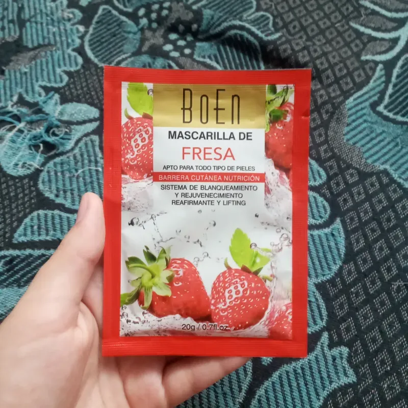 Mascarilla de Fresa