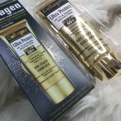 Protector Solar con Colágeno y Ácido Hialurónico. 60+ SPF
