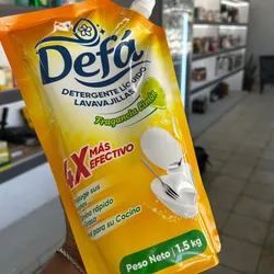 Detergente líquido lavavajillas Defa 1,5 kg