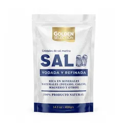 Sal marina yodada y refinada 400 g