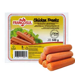 Salchichas de pollo 10u 340g
