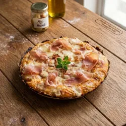 Pizza de jamon