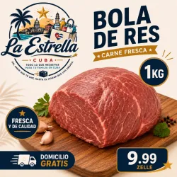 Bola de res 1kg