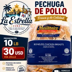 Pechuga de pollo 10LB