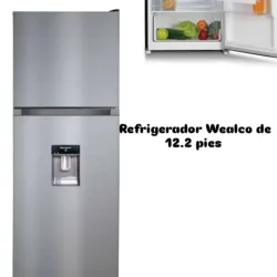 Refrigerador Wealco 12.2 pies con dispensador